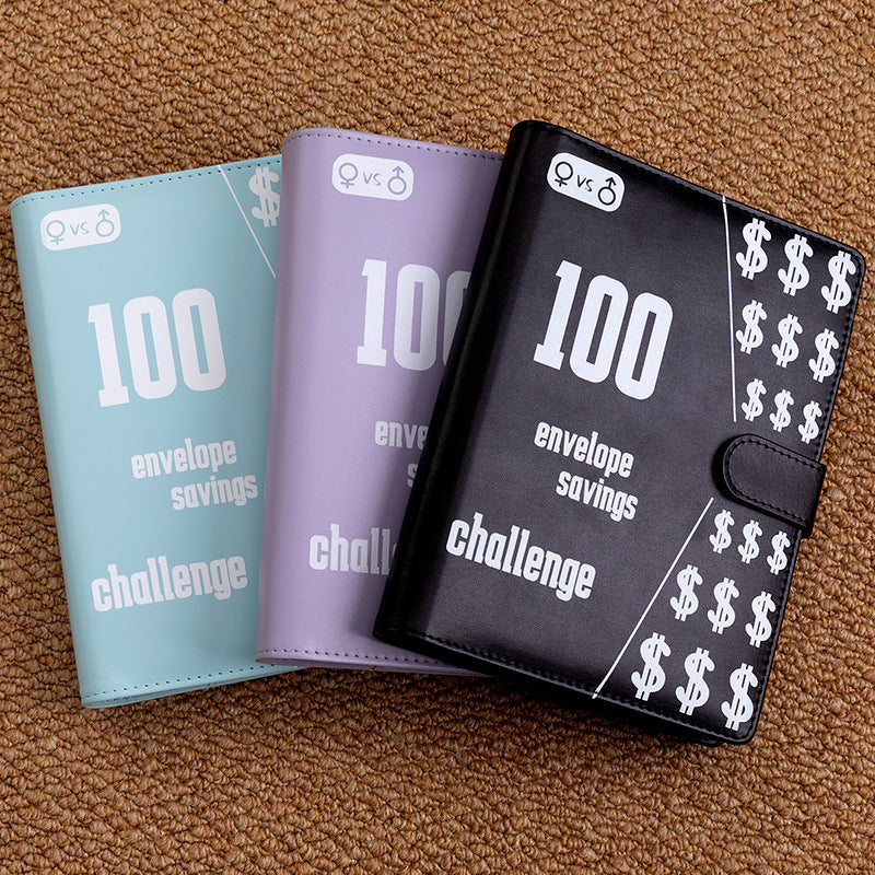 Savings  Challenge Notebook ~ Stores 100 Days Worth Of Savings