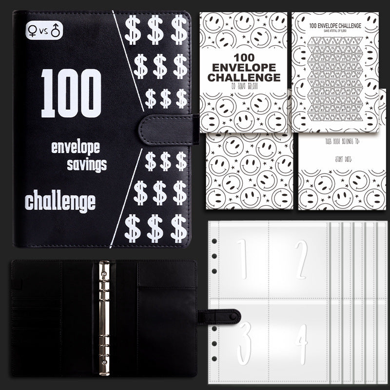 Savings  Challenge Notebook ~ Stores 100 Days Worth Of Savings