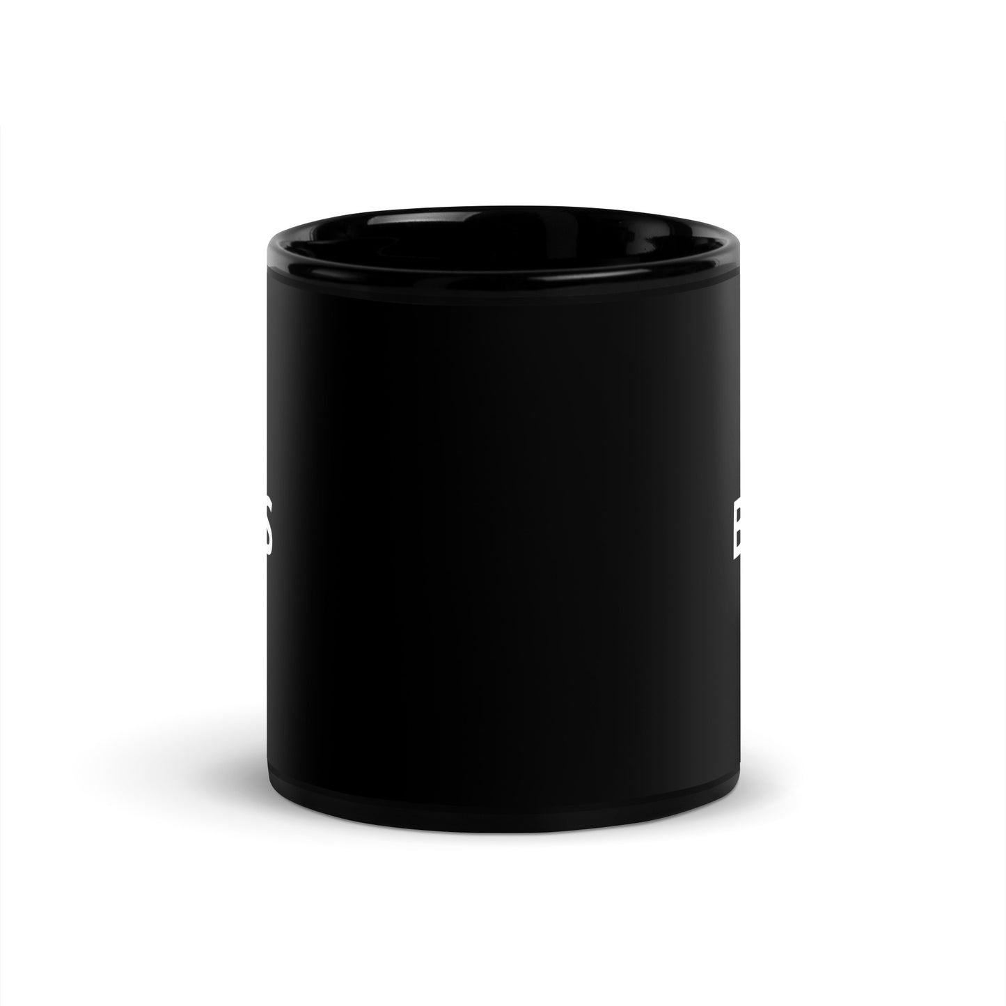 Black Glossy Boss Mug